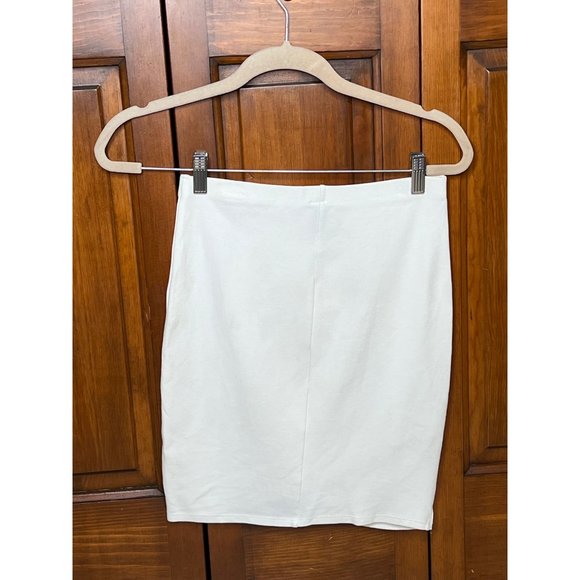 Windsor Sharp White Mini Skirt Size Small - Picture 2 of 3